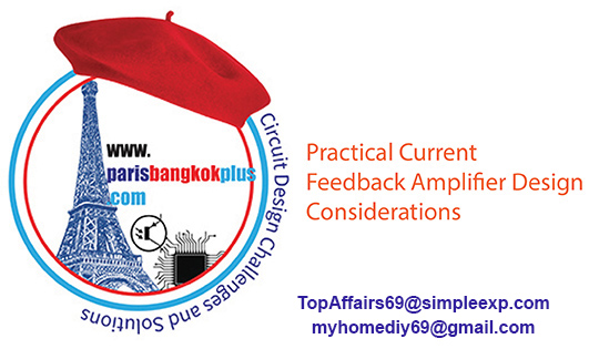 How to Design Circuit for the Negative freedback Op AMP can be quickly adapted to meet your specific system needs from www.ParisBangkokplus.com Consulting.